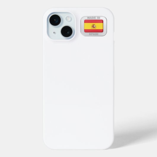 Made in Spanje Case-Mate iPhone Case (Achterkant)