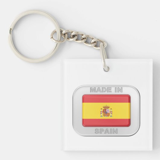 Made in Spanje Sleutelhanger (voorkant)