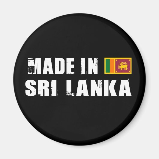 Made in Sri Lanka Magneet (Voorkant)