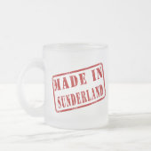 Made in Sunderland Matglas Koffiemok (Links)