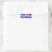 Made in Taiwan Ronde Sticker (Tas)