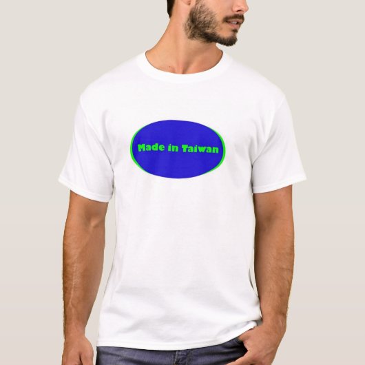 Made in Taiwan T-shirt (Voorkant)