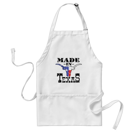 Made in Texas Standaard Schort (Voorkant)