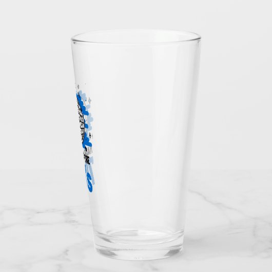 Made in the 70's Glass Cup Glas (Links)