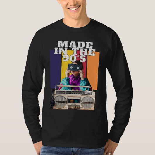 Made In The 90's classic Retro 90s baby T-shirt (Voorkant)