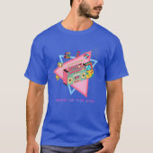 Made in the 90s Retro Vibeshrowback Design funny T-shirt (Voorkant)