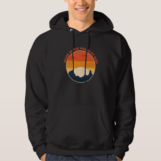 Made In The Image Of God Genesis 127 Christian Jes Hoodie (Voorkant)