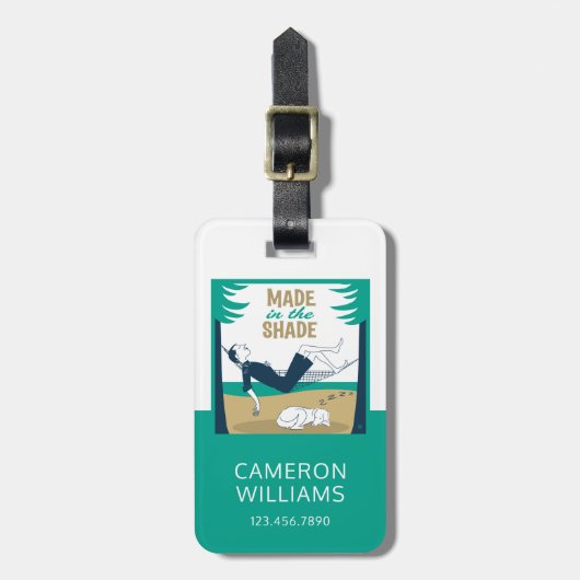 Made in the Shade Bagagelabel (Voorkant verticaal)