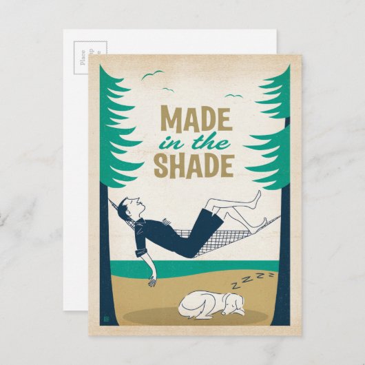 Made in the Shade Briefkaart (Voorkant / Achterkant)