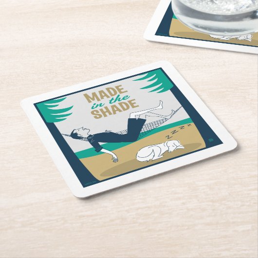 Made in the Shade Kartonnen Onderzetters (Schuin)