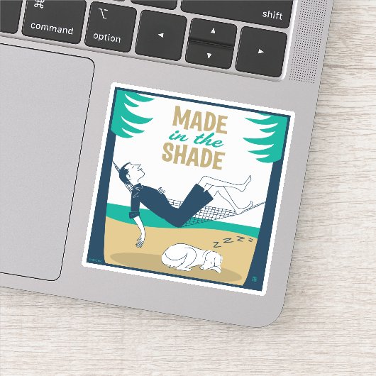 Made in the Shade Sticker (Detail)