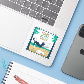 Made in the Shade Sticker (Laptop met iPhone)