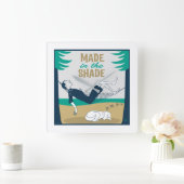 Made in the Shade Vierkante Klok (Huis)