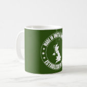 Made in the United Kingdom 1954 Koffiemok (Voorkant links)