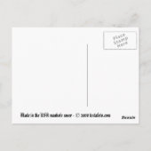 Made in the USA Postcard Briefkaart (Achterkant)