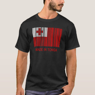 Made in Tonga-vlag T-shirt