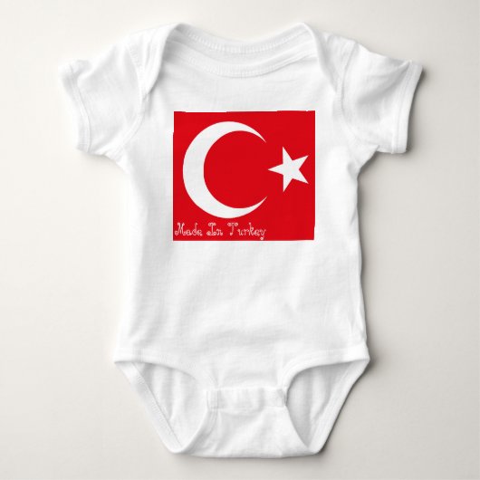 Made in Turkije Romper (Voorkant)