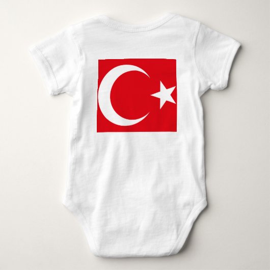 Made in Turkije Romper (Achterkant)