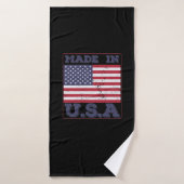 Made in U.S.A. USA Badhanddoek (Badhanddoek)