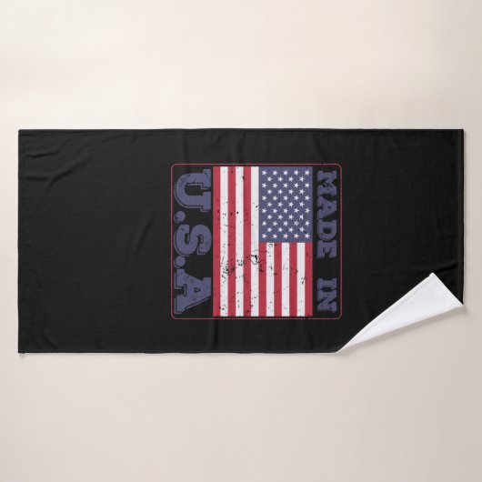 Made in U.S.A. USA Badhanddoek (Badhanddoek)