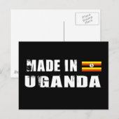 Made in Uganda Briefkaart (Voorkant / Achterkant)