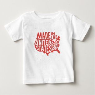 Made in United States Typografie