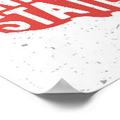 Made in United States Typografie Poster (Hoek)