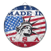 Made in USA Badge Dartbord (Voorkant)