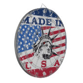 Made in USA Badge Dartbord (Voorkant Links)