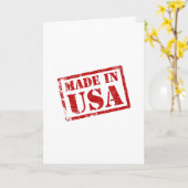 Made in USA, Made in America Kaart (Gele Bloem)