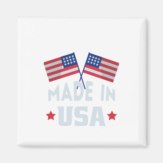 Made in USA Magnet (Voorkant)