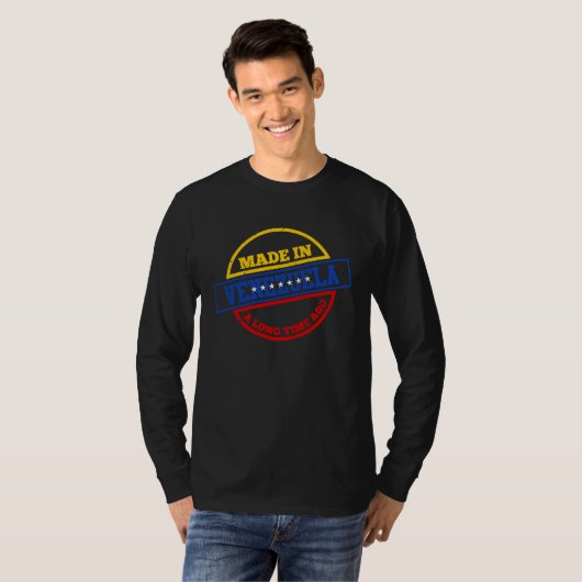 Made In Venezuela A Long Time Ago T-shirt (Voorkant volledig)