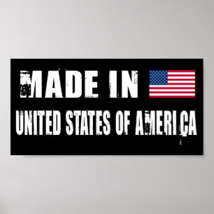 Made in Verenigde Staten van Amerika Poster