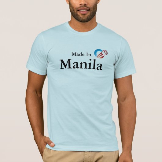 Made In (vul het blanco in) T-shirt (Voorkant)