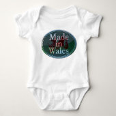 Made in Wales baby groeit Romper (Voorkant)