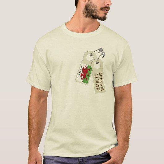 Made in Wales T-shirt (Voorkant)