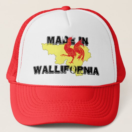 Made in Wallifornia Trucker Pet (Voorkant)