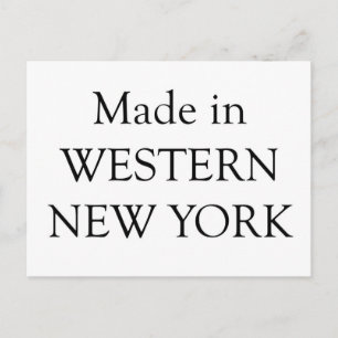 Made in Western New York Briefkaart