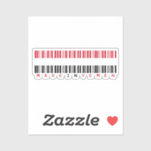 Made in Yemen Barcode Flag Design