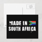 Made in Zuid-Afrika Briefkaart (Voorkant / Achterkant)