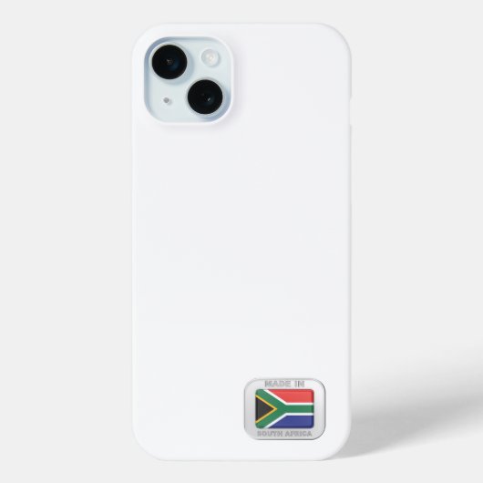 Made in Zuid-Afrika Case-Mate iPhone Case (Achterkant)