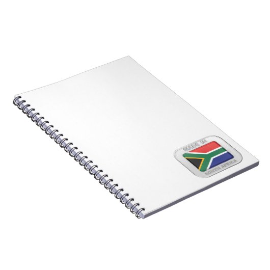 Made in Zuid-Afrika Notitieboek (Rechterzijde)