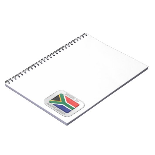 Made in Zuid-Afrika Notitieboek (Linkerzijde)
