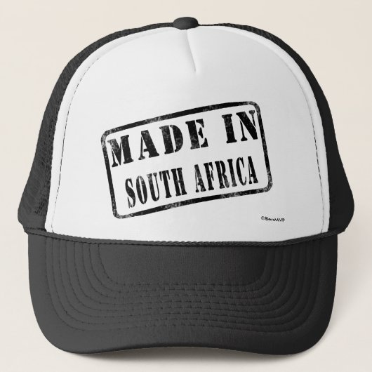 Made in Zuid-Afrika Trucker Pet (Voorkant)