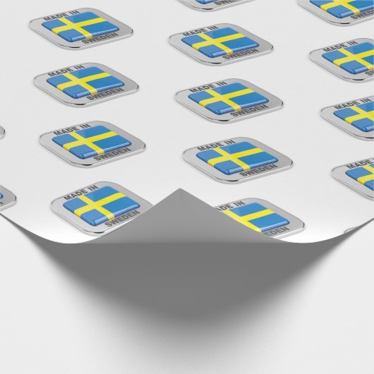 Made in Zweden Cadeaupapier (Hoek)