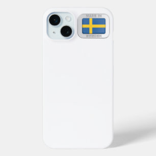 Made in Zweden iPhone 15 Mini Hoesje