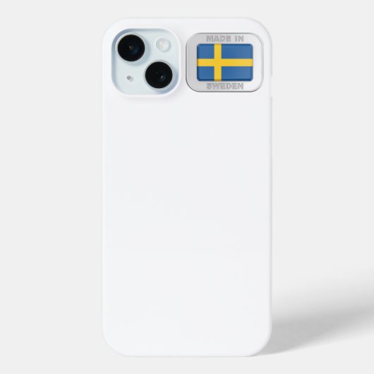 Made in Zweden Case-Mate iPhone Case (Achterkant)