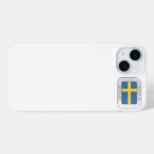 Made in Zweden Case-Mate iPhone Case (Achterkant (horizontaal))