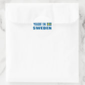 Made in Zweden Ronde Sticker (Tas)