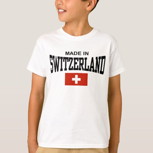 Made in Zwitserland T-shirt (Voorkant)